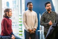 God Friended Me – (v.li.): Violett Beane (Cara), Brandon Micheal Hall (Miles Finer), Suraj Sharma (Rakesh).