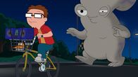 American Dad! – (v.l.n.r.) Klaus; Steve; Rogu