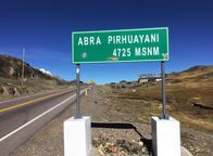 Transocéanica - Von Lima nach Rio – Der höchste Punkt der Transoceánica auf 4.725 Meter.
