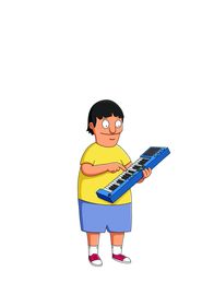Bob's Burgers – (4. Staffel) - Gene ist der einzige Sohn der Familie und sehr musikbegeistert. Er wirkt naiv aber freundlich und meint es mit niemandem wirklich böse ...