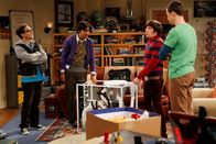 The Big Bang Theory – (l-r) Leonard Hofstadter (Johnny Galecki), Rajesh Koothrappali (Kunal Nayyar), Howard Wolowitz (Simon Helberg), Sheldon Cooper (Jim Parsons)