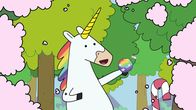 Super Happy Magic Forest – Blümchen liebt ihre regenbogenfarbene Badebombe. Die ist zu schön, um sie zu benutzen.