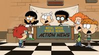 Willkommen bei den Louds – v.li.: Zach, Stella, Lincoln, Clyde, Rusty, Liam