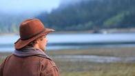 Alaskan Bush People – Matt Brown walking the beach of Konata Cove.