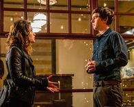 The Good Doctor – L-R: Lea Dilallo (Paige Spara) and Dr. Shaun Murphy (Freddie Highmore)