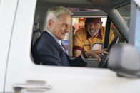 Navy CIS – Leroy Jethro Gibbs (Mark Harmon, l.); T.C. Fornell (Joe Spano, r.)