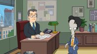 American Dad! – L-R: Mr. Buckley, Roger