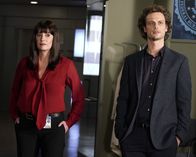 Criminal Minds – Emily Prentiss (Paget Brewster, l.); Dr. Spencer Reid (Matthew Gray Gubler, r.)