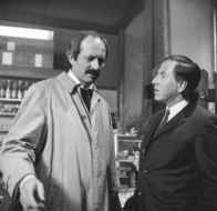 Kottan ermittelt – L-R: Adolf Kottan (Peter Vogel), Alfred Schrammel (Curth A.Tichy).