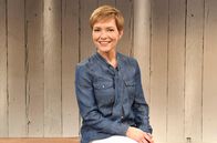 ARD-Buffet – Moderatorin Evelin König.