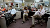 Workaholics – L-R: Adam DeMamp (Adam DeVine), Blake Henderson (Blake Anderson), Anders Holmvik (Anders Holm)