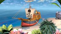 King Julien – King Julien - Von Piraten gefangen - Foto: ORF/Universal. Veröffentlichung honorarfrei nur für redaktionelle Berichterstattung in Sendungszusammenhang und mit Copyrightangabe. Kontakt: foto@orf.at