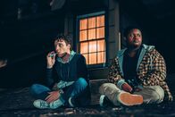 SuperCool – l-r: Neil (Jake Short), Gilbert (Miles J. Harvey)