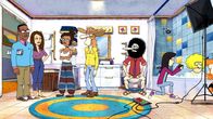 The Freak Brothers – (v.l.n.r.) Noah Switzer; Harper Switzer; Gretchen; Freewheelin' Franklin Freek; Phineas T. Phreakers; Camille Switzer; Fat Freddy Freekowtski; Kitty