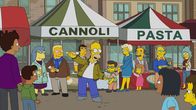 Die Simpsons – "Die Simpsons", "San Castellaneta." Während eines Straßenfestes zu Ehren der italienischen Kultur ereignen sich mehrere Diebstähle. Homer soll mithelfen, die Übeltäter zu schnappen. Sein Hintern ist der größte in der Stadt und bietet somit den idealen Köder für Taschendiebe, die es auf Geldbörsen in Gesäßtaschen abgesehen haben. Kurzerhand wird Homers Brieftasche mit einem Peilsender versehen. Das ausgeklügelte Manöver läuft jedoch rasch aus dem Ruder.