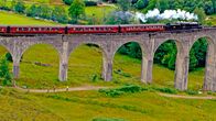 Großbritannien von oben – Eisenbahnbrücke