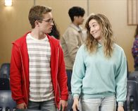 The Goldbergs – Sean Giambrone (Adam Goldberg), Stephanie Katherine Grant (Emmy Mirsky).