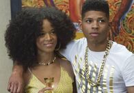 Empire – Wird die Beziehung zwischen Hakeem (Bryshere Y. Gray, r.) und Tiana (Serayah McNeill, l.) halten?