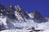 Bergwelten – Landschaftsbild des Großglocknermassives und Gletschereis