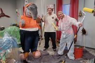 TanzAlarm – TanzTapir und Singa renovieren Toms Wohnung.