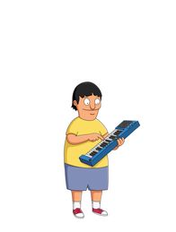 Bob's Burgers – (4. Staffel) - Gene ist der einzige Sohn der Familie und sehr musikbegeistert. Er wirkt naiv aber freundlich und meint es mit niemandem wirklich böse ...