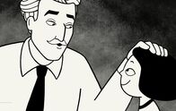 Persepolis – L-R: Onkel Anouche und Marjane