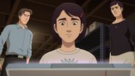 Pantheon – (v.l.n.r.) Peter Waxman; Maddie Kim; Ellen Kim