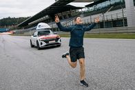 Wings for Life World Run – Julian Pircher läuft am 11. April 2023 auf dem Red Bull Ring in Spielberg, Österreich.