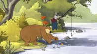 Unser Sandmännchen – Dr. Brumm und Pottwal treffen am See auf Bauer Hackenpiep.
