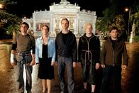 Kommissar Rex – (v.li.): Jochen Bauer, Clelia Sarto, Markus Gertken, Nikolaus Benda, Jens Peter Nünemann.