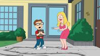 American Dad! – L-R: Steve, Francine