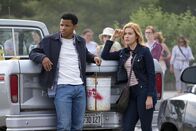 Nancy Drew – Nancy Drew -- "The Secret of the Old Morgue" -- Image Number: NCD102b_0150b.jpg -- Pictured (L-R): Tunji Kasim as Nick and Kennedy McMann as Nancy -- Photo: Robert Falconer/The CW --