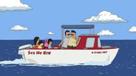 Bob's Burgers – L-R: Linda, Gene, Louise, Tina, Bob, Teddy