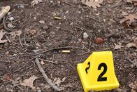 Mörder 6. Grades – A crime scene marker.