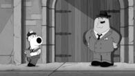 Family Guy – Brian Griffin (l.); Peter Griffin (r.)