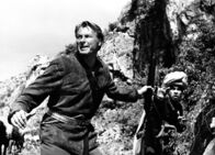 Der Schut – Der Abenteurer Kara Ben Nemsi (li. Lex Barker) und sein treuer Freund Hadschi Halef Omar (Ralf Wolter) sind gerade unterwegs durch das Land der Skipetaren.