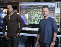 Navy CIS: L.A. – Ermitteln in einem neuen Fall: Callen (Chris O'Donnell, r.) und Sam (LL Cool J, l.) ...