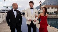 Operation Fortune – Operation Fortune Undercover-Trio: Jason Statham als Orson Fortune, Josh Harnett als Danny, Aubrey Plaza als Sarah Copyright: SRF/Ascot Elite Entertainment Group