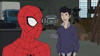 Spider-Man – L-R: Spider-Man / Peter Parker (voiced by Robbie Daymond), Harry Osborn (voiced by Max Mittelman)