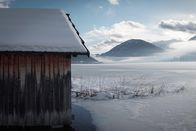 Zu Tisch ... – Der winterliche Weissensee in Kärnten, Österreich