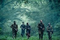 Operation: Overlord – L-R: Boyce (Jovan Adepo), Rosenfeld (Dominic Applewhite), Chloe (Mathilde Ollivier), Ford (Wyatt Russell), Tibbet (John Magaro)