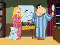 American Dad! – Francine Smith (l.); Stan Smith (r.)