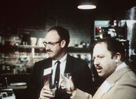 Der Dialog – Der Dialog Konkurrenten: Gene Hackman als Harry Caul, Allen Garfield als William P. 'Bernie' Moran. Copyright: SRF/2019 Paramount Pictures. All Rights Reserved.