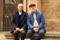 Lesch sieht Schwartz – Harald Lesch (r.) und Thomas Schwartz (l.)