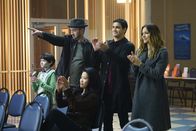 Scorpion – L-R: Ralph (Riley B. Smith), Toby (Eddie Kaye Thomas), Happy (Jadyn Wong,), Walter (Elyes Gabel) and Paige (Katharine McPhee)