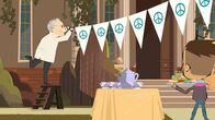 Max & Maestro – Maestro und Max setzen ein Zeichen für Frieden.