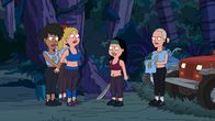 American Dad! – Francine (2.v.l.) und Hayley (2.v.r.)