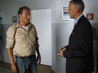 Tramitz and Friends – Zu Besuch bei Christian Tramitz (l.): Frank Leo Schröder (r.) in "Tramitz & friends"