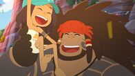 Droners – Mouse (l.) und Papa Big Chief Moe sind doch noch ein Team geworden.