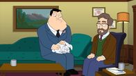 American Dad! – L-R: Stan, Dr. Ray Petit